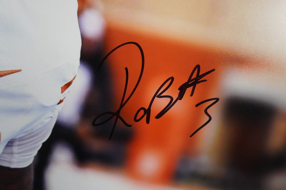 RASHEEM BILES TEXAS UT LONGHORNS SIGNED 16x20 PHOTO BAS