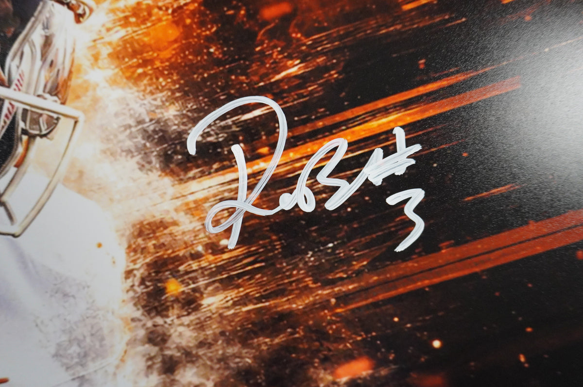 RASHEEM BILES TEXAS LONGHORNS SIGNED CUSTOM 16x20 PHOTO BAS