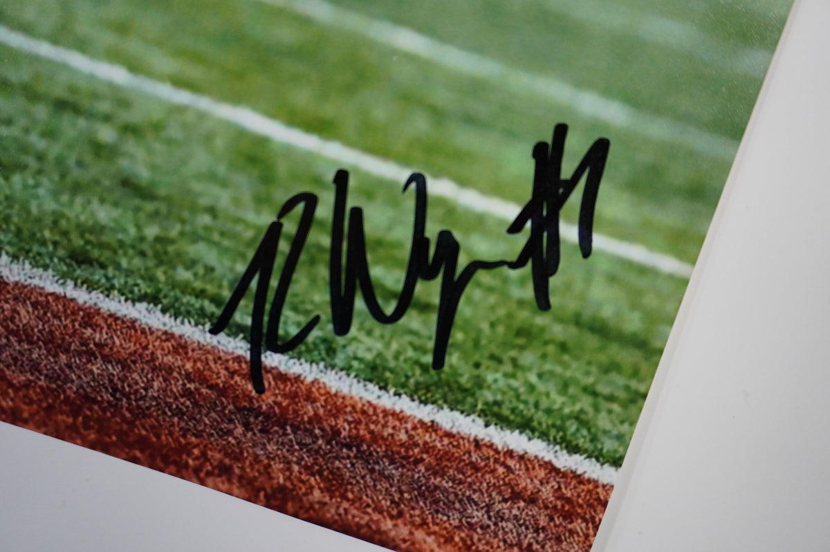RYAN WINGO TEXAS LOGNHORNS SIGNED TD 16x20 PHOTO BAS
