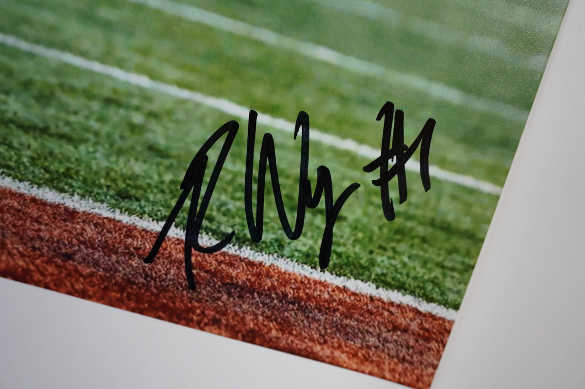 RYAN WINGO TEXAS LOGNHORNS SIGNED TD 16x20 PHOTO BAS