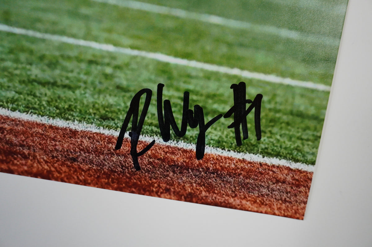 RYAN WINGO TEXAS LOGNHORNS SIGNED TD 16x20 PHOTO BAS