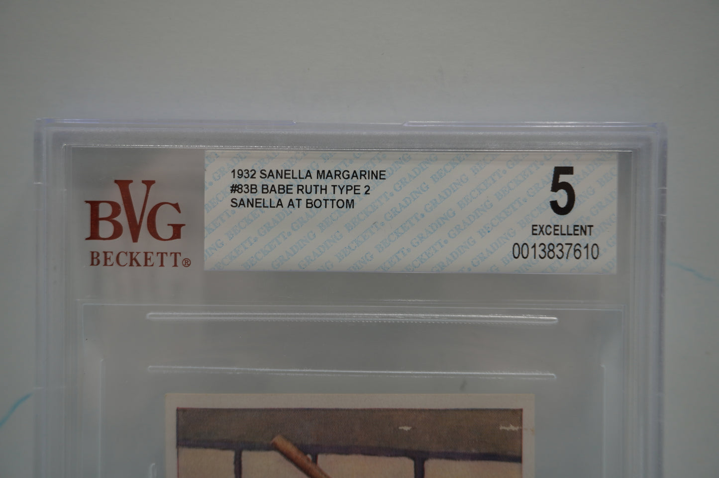 1932 Sanella Babe Ruth SGC 5