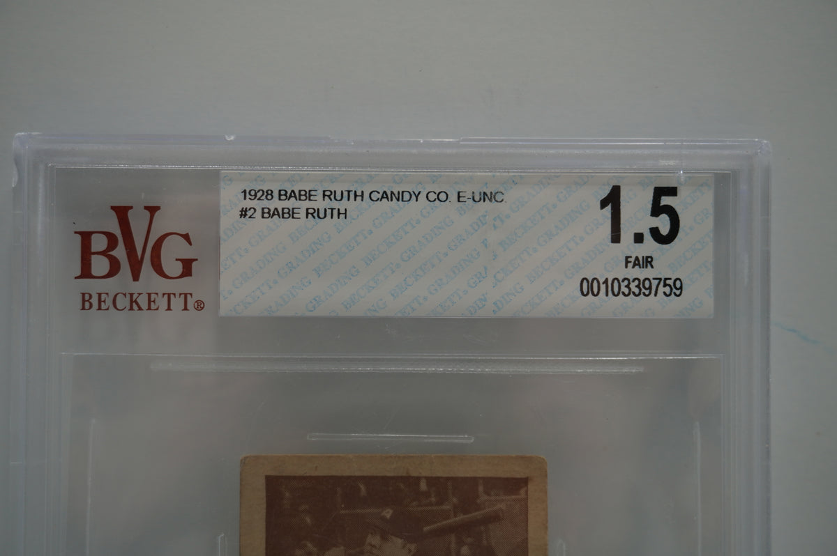 1928 Babe Ruth Candy – Dallas Card Show