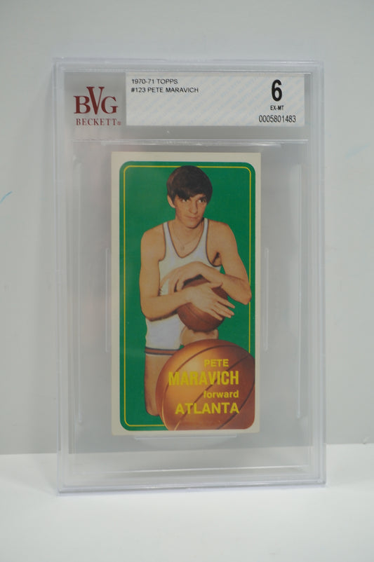 1970 Topps Pete Maravich BVG 6