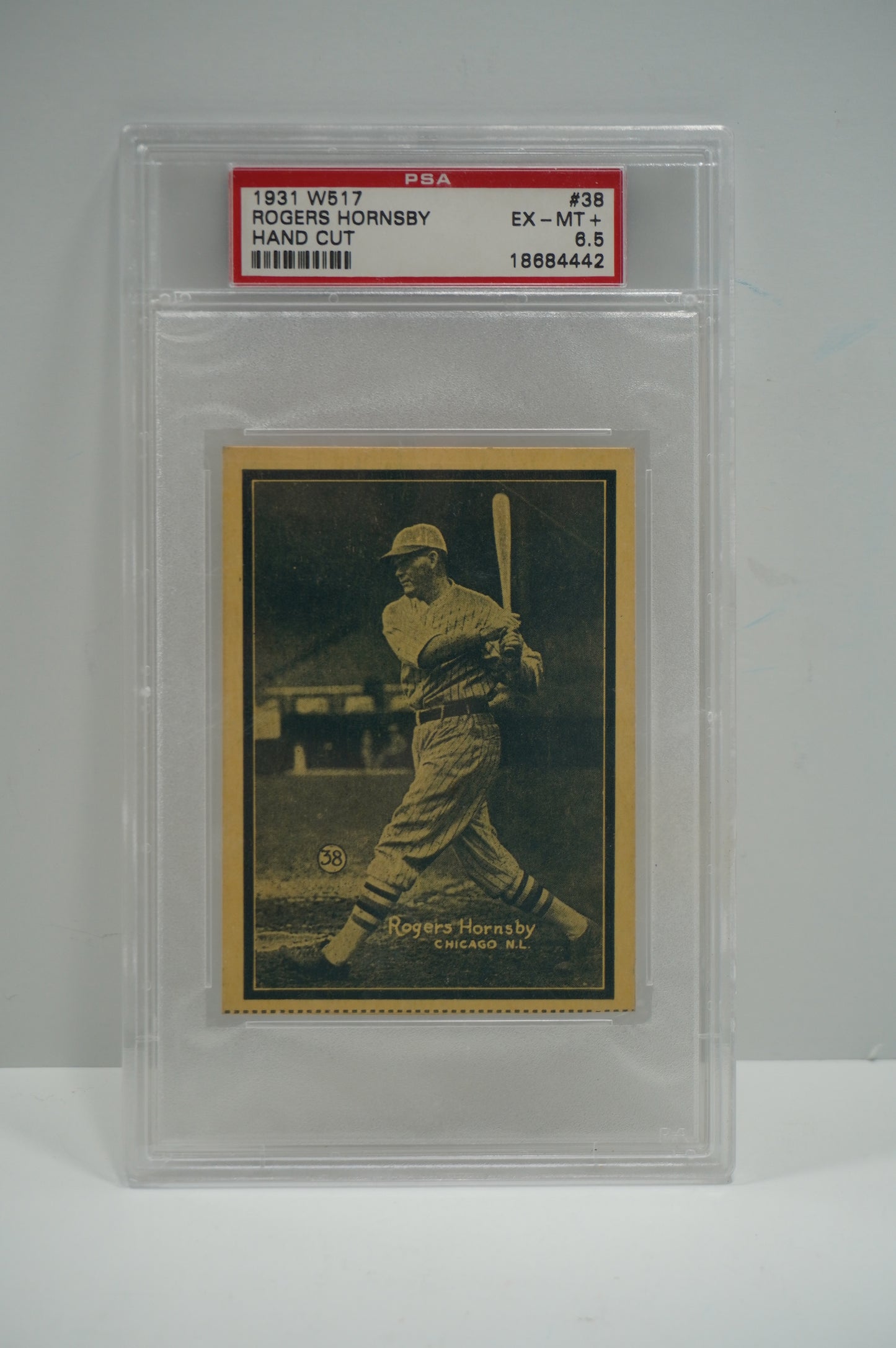 1931 W517 Rogers Hornsby PSA 6.5