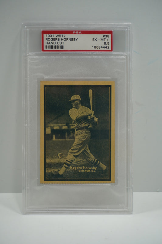 1931 W517 Rogers Hornsby PSA 6.5