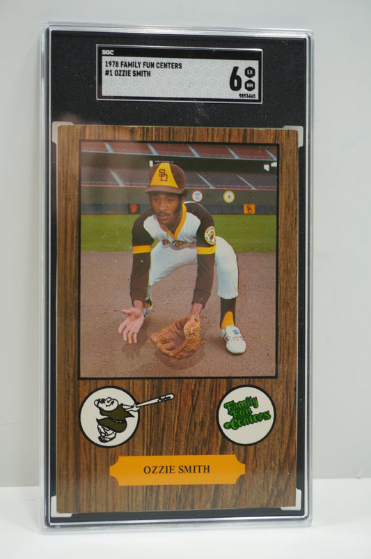 1978 Family Fun Centers Ozzie Smith SGC 6