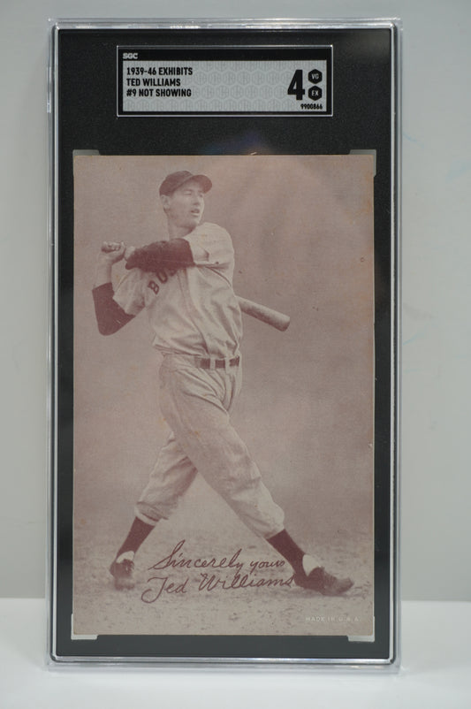 1939 Exhibits Ted Williams SGC 4