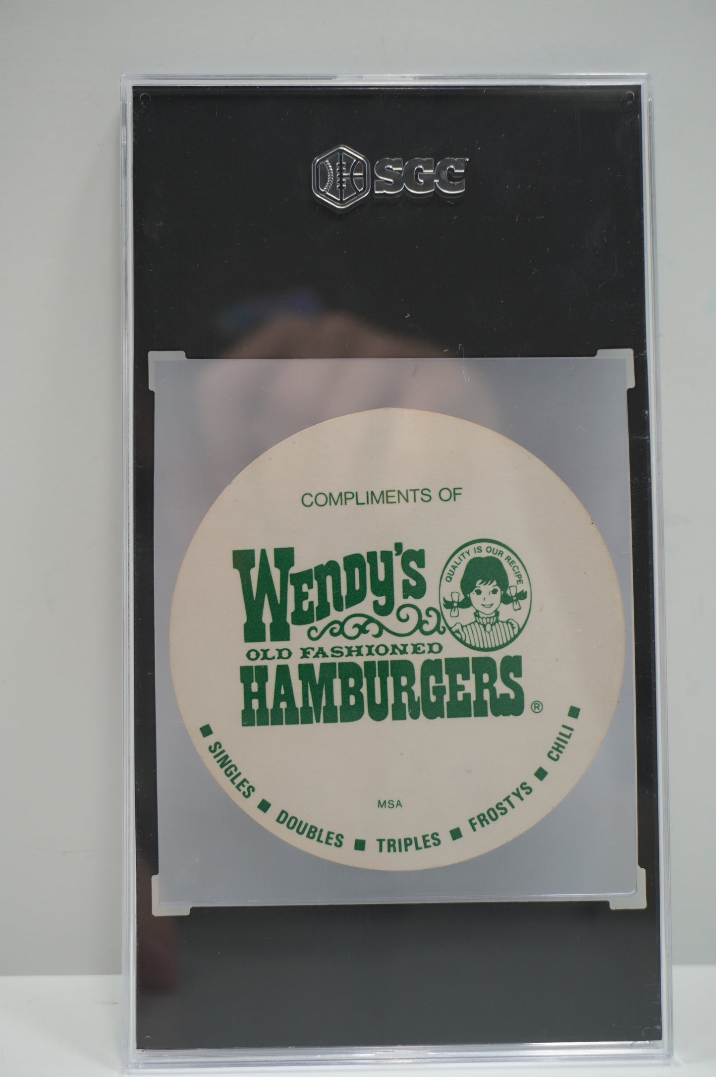 1977 Wendy's Discs Nolan Ryan SGC 5