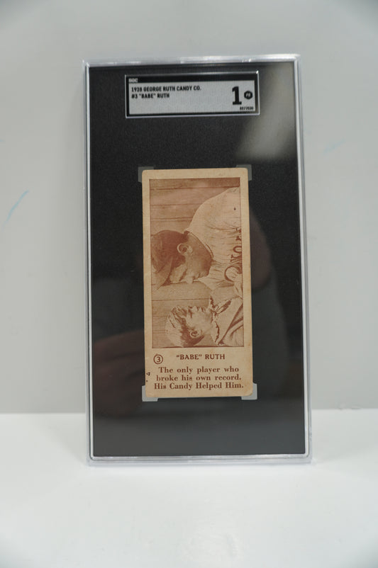 1928 George Ruth Candy SGC 1