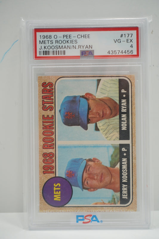 1968 oPee Chee Ryan PSA 4