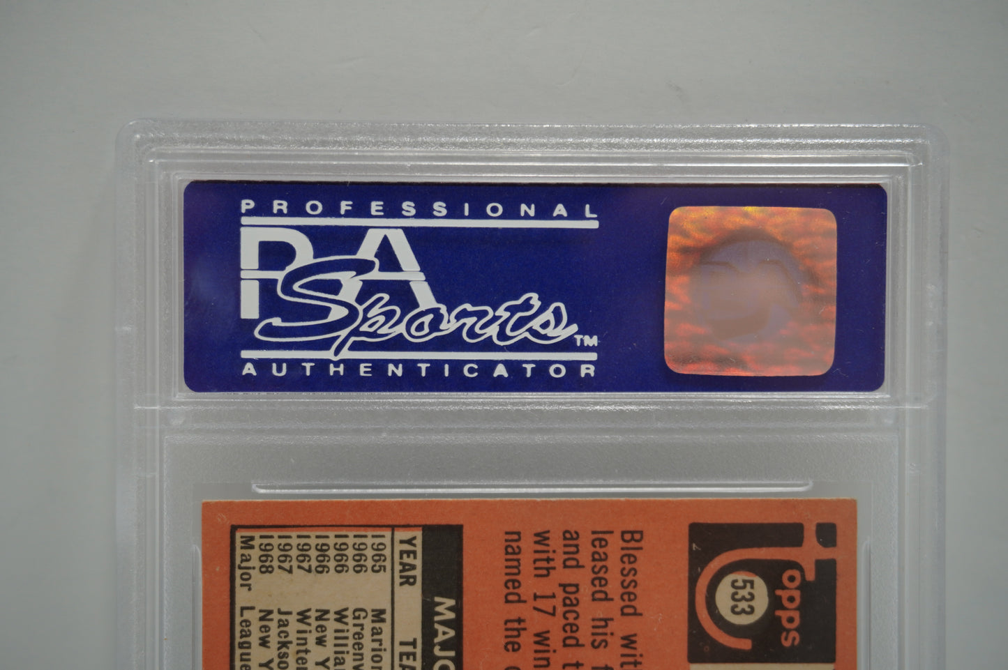 1969 TOPPS Nolan Ryan NEW YORK NY METS PSA 7 Angels Astros Rangers #533