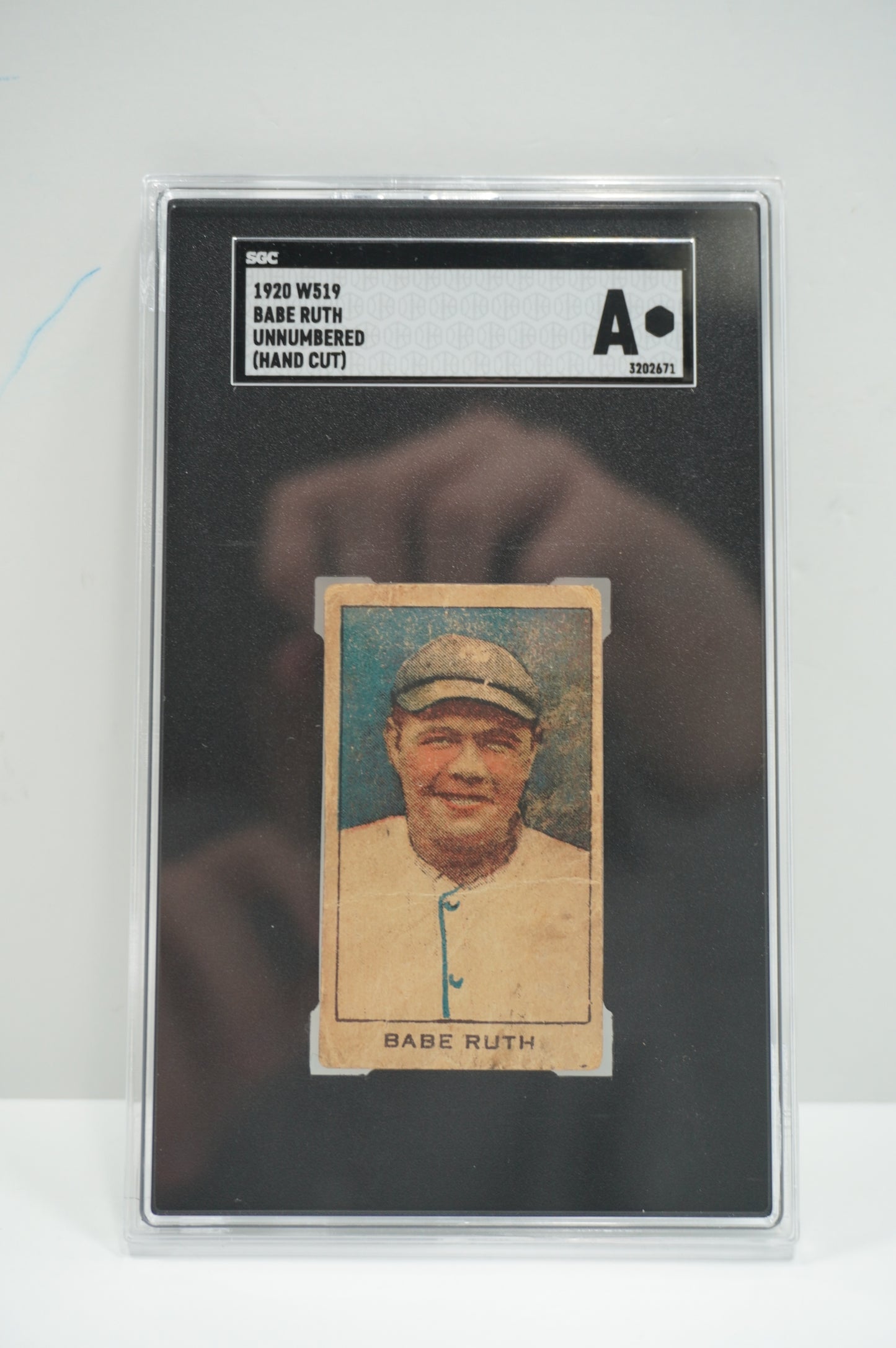 1920 W519 Babe Ruth HAND CUT SGC AUTHENTIC NEW YORK NY YANKEES