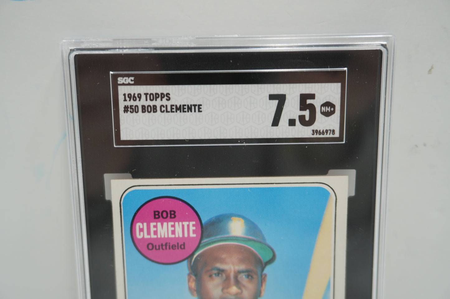 1969 TOPPS Roberto Bob Clemente #50 SGC 7.5 PITTSBURGH PIRATES