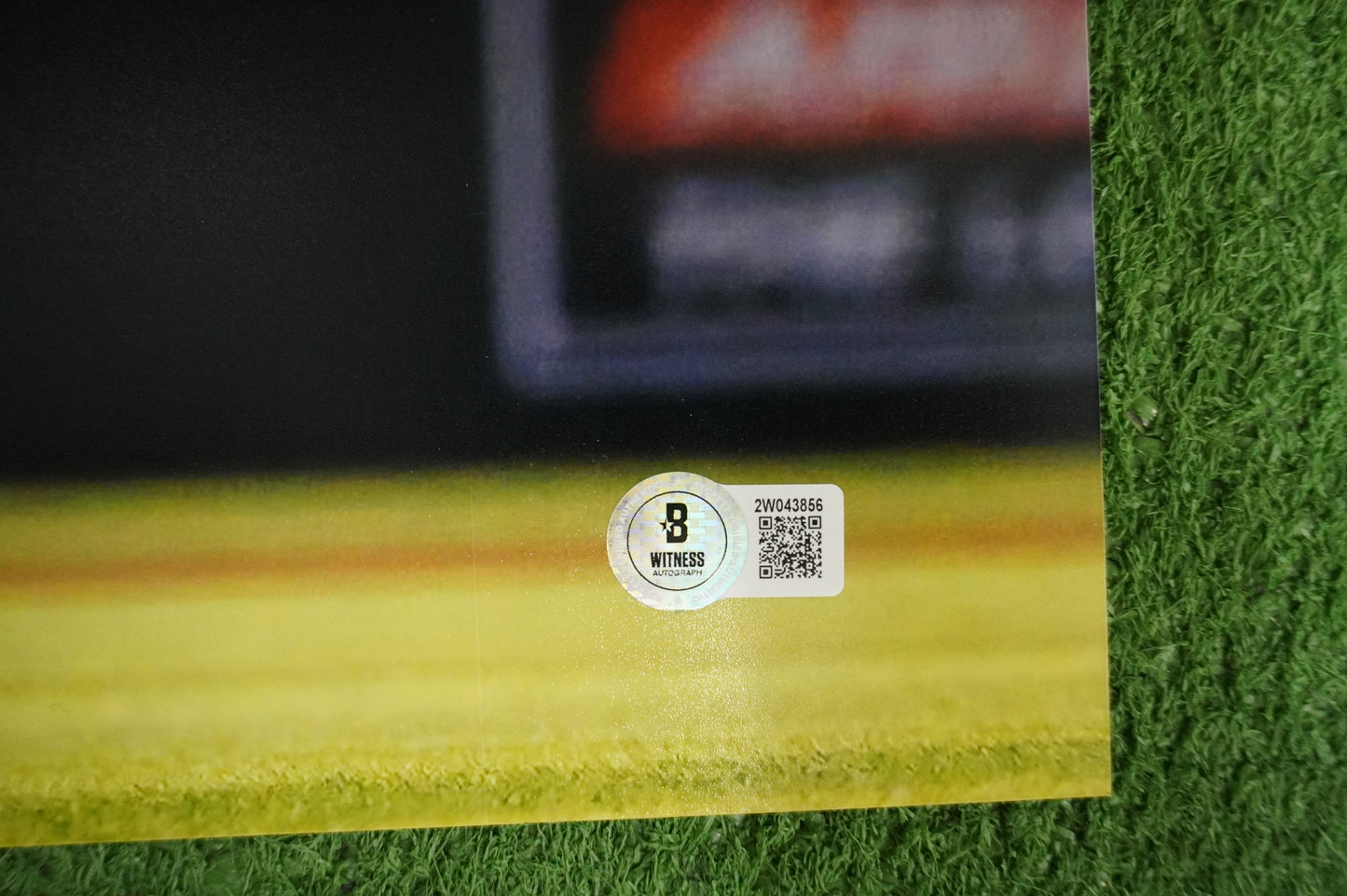 JOSH SBORZ TEXAS RANGERS SIGNED HORIZONTAL 16x20 PHOTO w/FinalOut INSC BAS