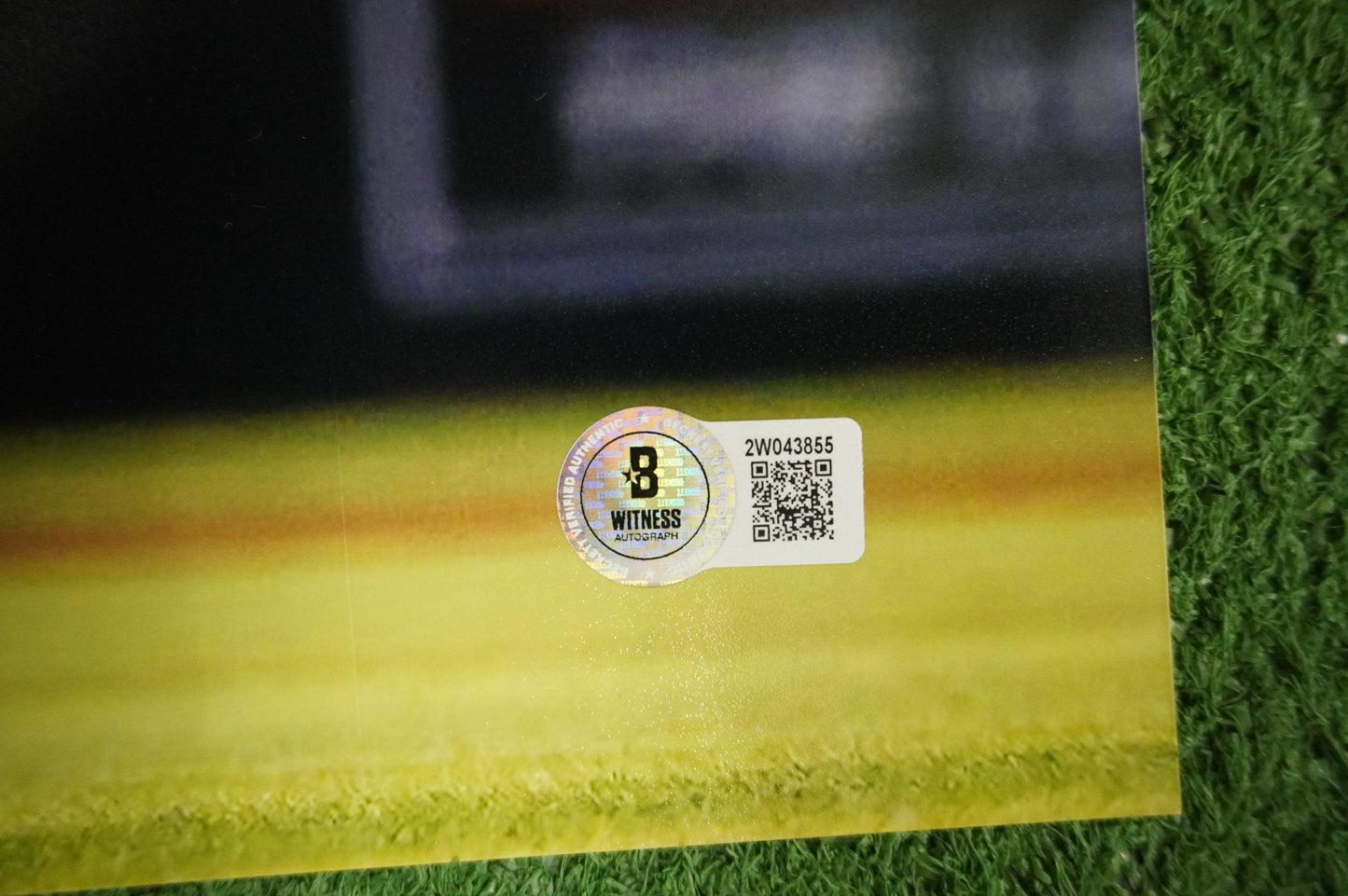 JOSH SBORZ TEXAS RANGERS SIGNED HORIZONTAL 16x20 PHOTO w/FinalOut INSC BAS