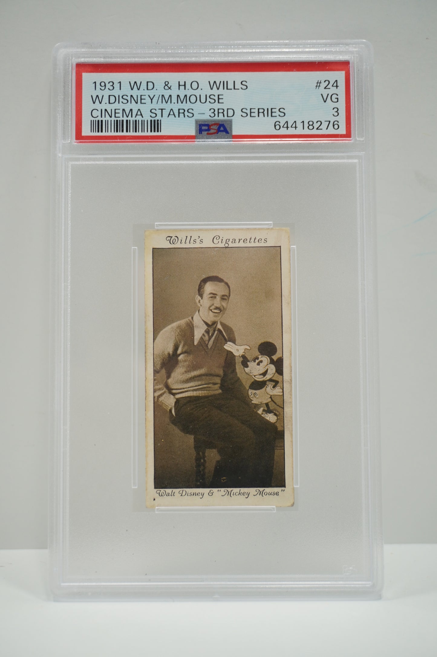 1931 Disney Mickey Mouse PSA 3