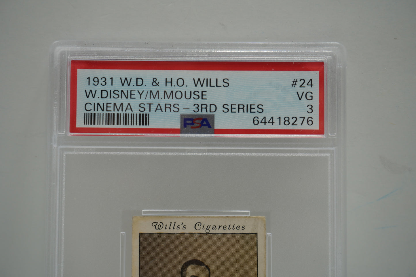 1931 Disney Mickey Mouse PSA 3