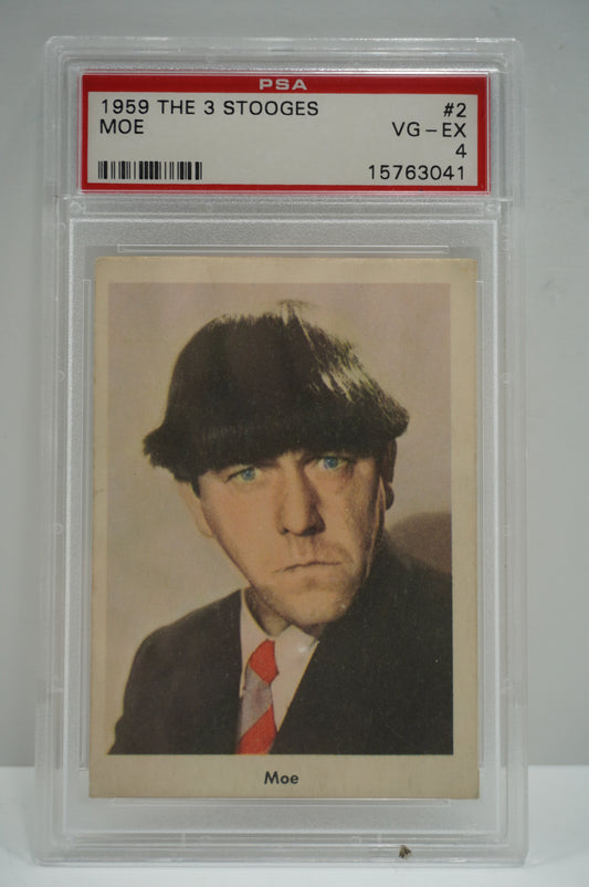 1959 The 3 Stooges Moe PSA 4