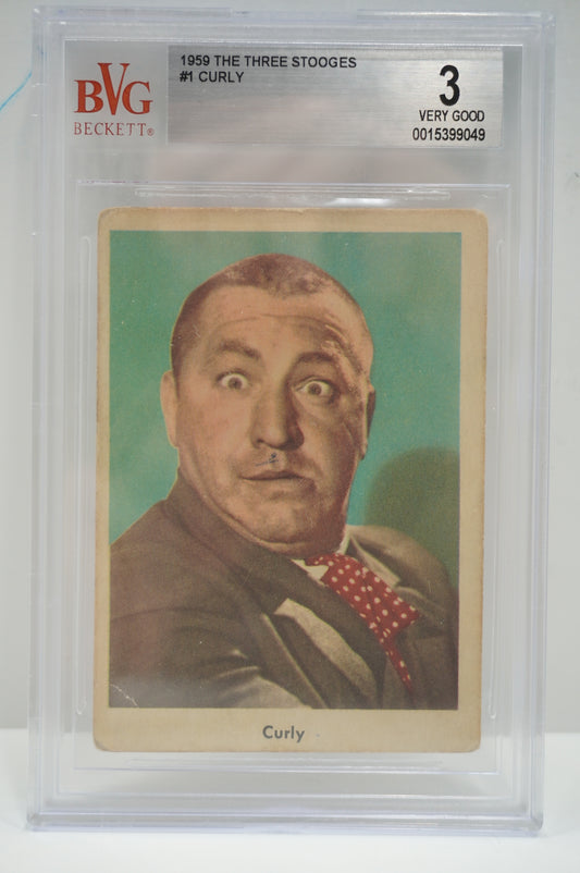 1959 The 3 Stooges Curly BVG 3