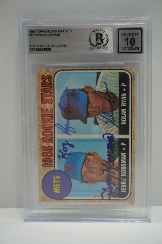 1968 Milton Bradley Ryan 177 Beckett 10 Auto
