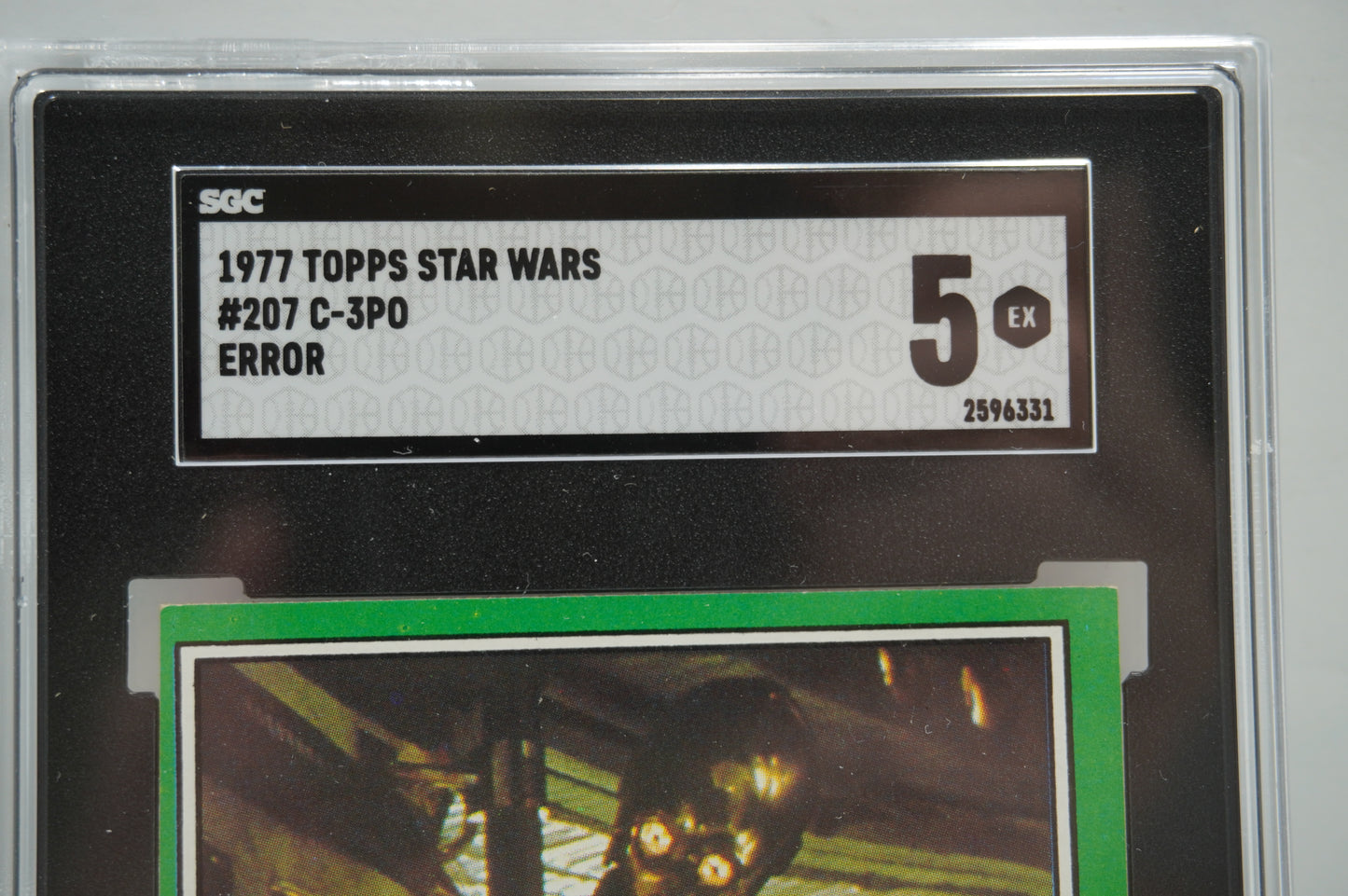 1977 Star Wars C3PO Gold Rod SGC 5