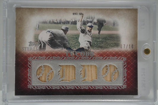 Topps Sterling Ty Cobb Relic