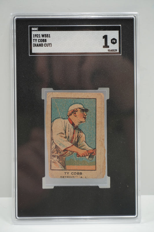 1921 W551 Ty Cobb SGC 1