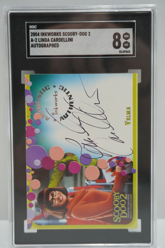 2004 Inkworks Scooby Do 2 Linda Cardellini A-2 Auto SGC 8