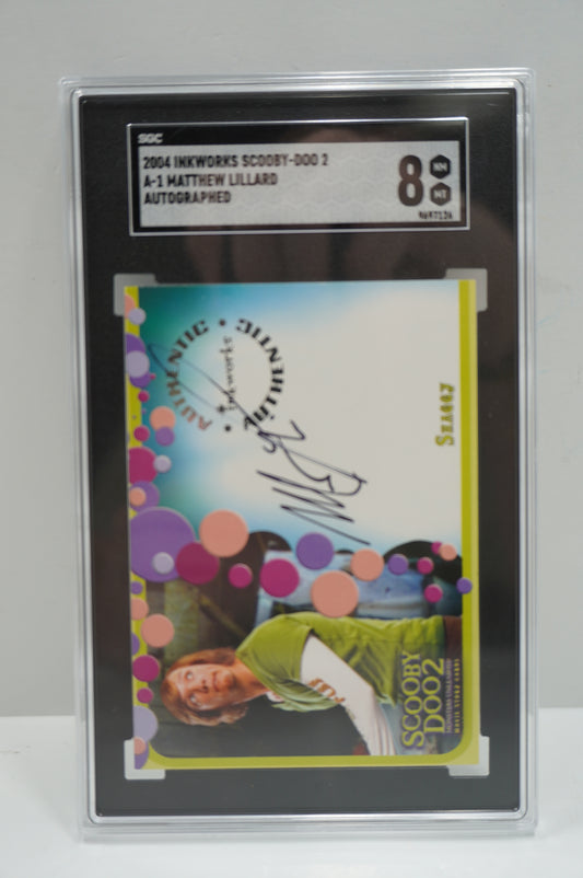 2004 Inkworks Scooby Do 2 Matthew Lillian A-1 Auto SGC 8