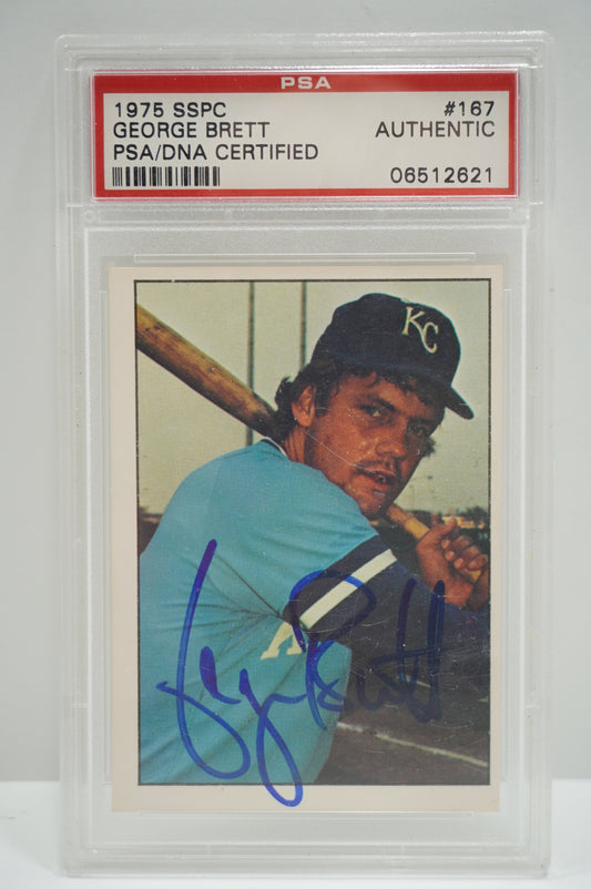 1975 SSPC George Brett PSA Authentic