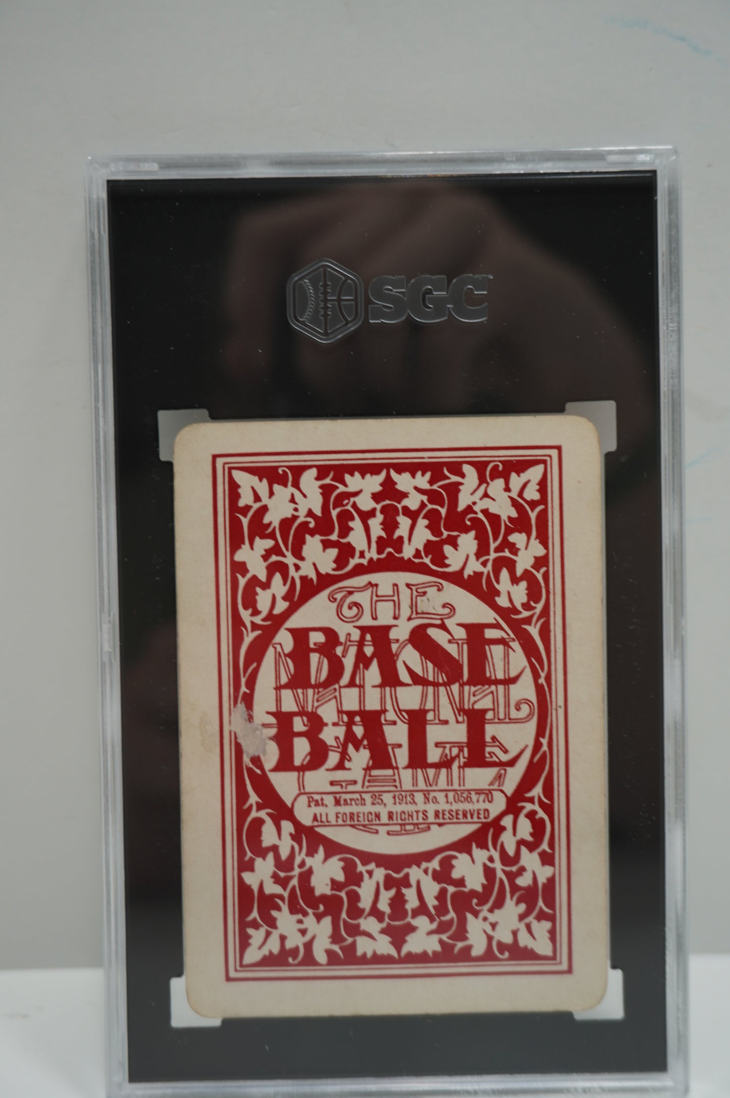 1913 National Game Walter Johnson SGC 2