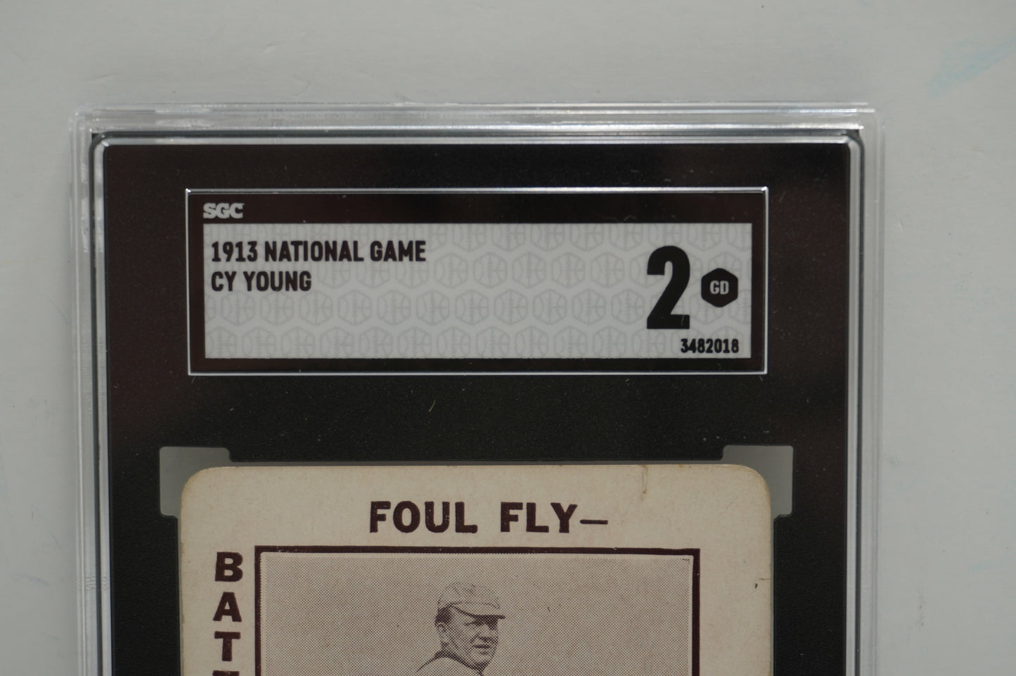 1913 National Game Cy Young SGC 2