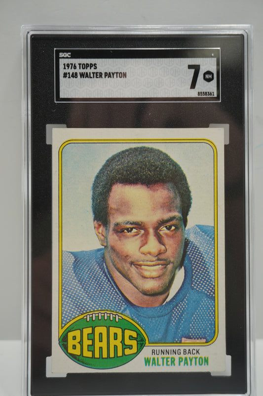 1976 Topps Walter Peyton 148 SGC 7