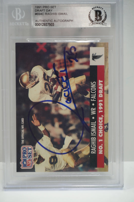 1991 Pro Set Draft Day Rocket BGS Authentic