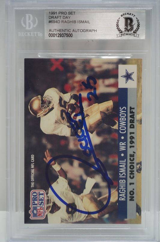1991 Pro Set Draft Day Rocket BGS Authentic