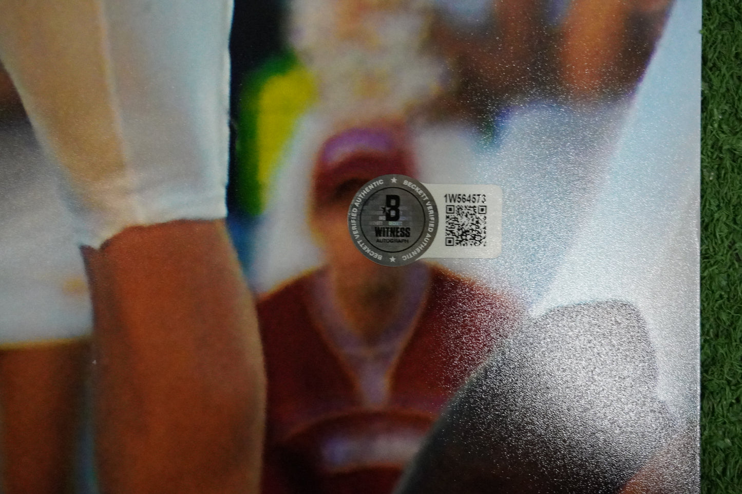 ROY WILLIAMS OU OKLAHOMA SOONERS SIGNED 16x20 Superman PHOTO BAS COA