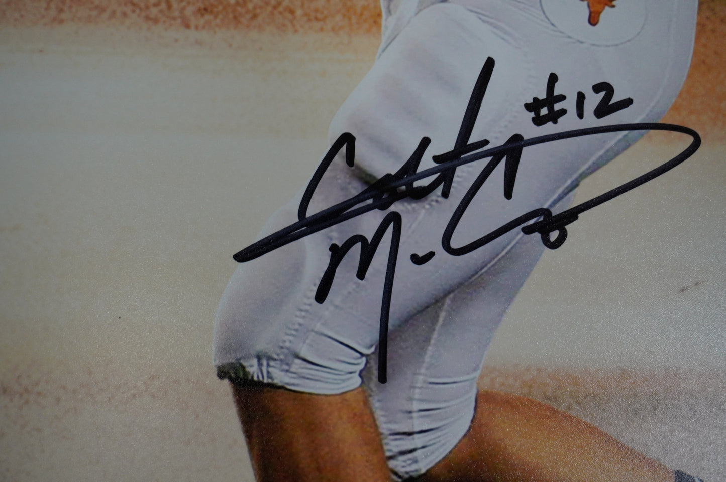 COLT McCOY & JORDAN SHIPLEY TEXAS LONGHORNS SIGNED 16x20 PHOTO BAS