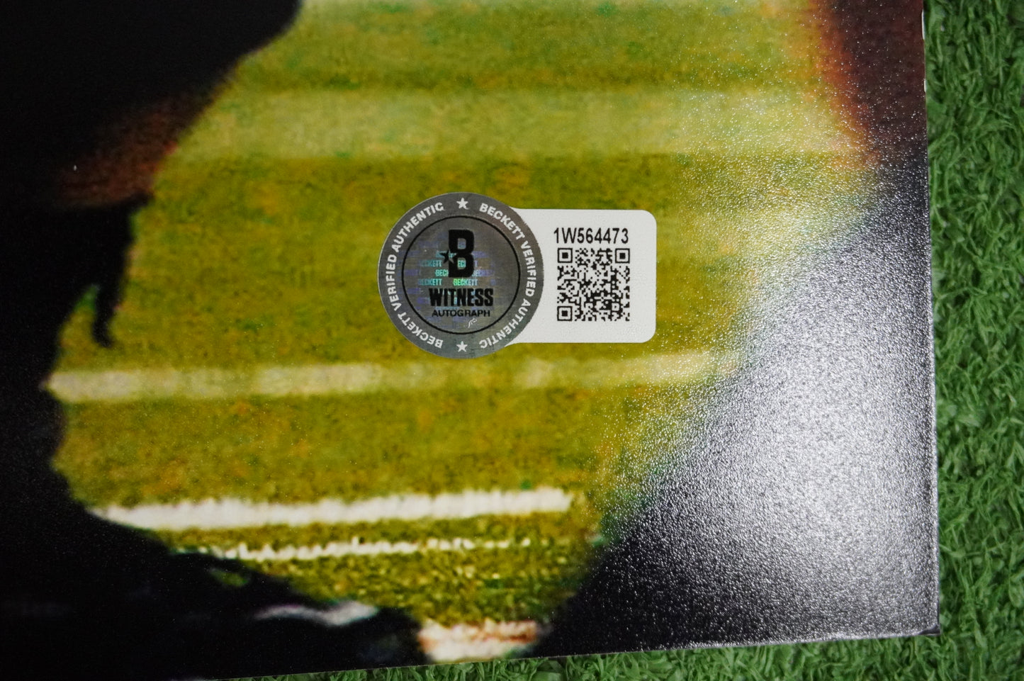 COLT McCOY TEXAS LONGHORNS SIGNED 16x20 Drop Back PHOTO BAS COA