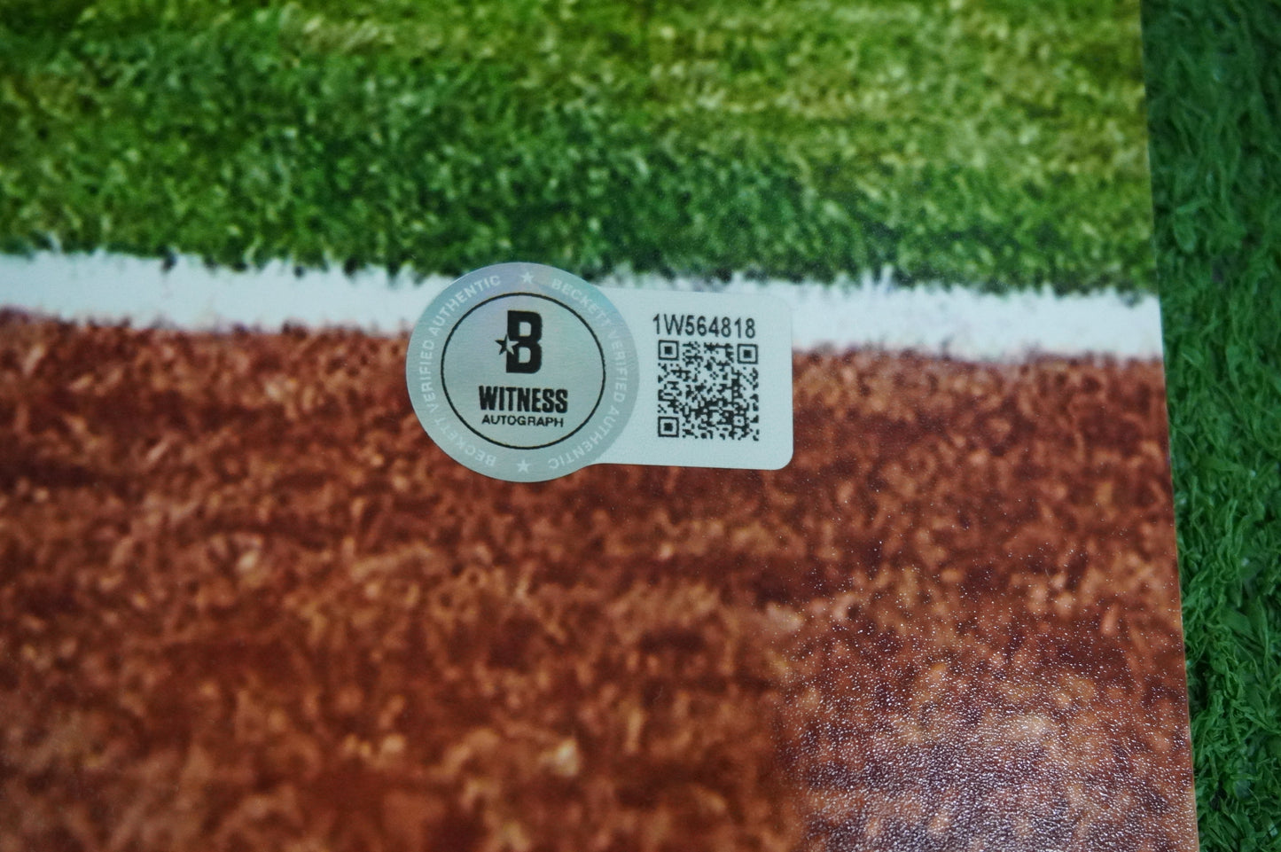 JA'TAVION SANDERS TEXAS LONGHORNS SIGNED 16x20 Touchdown PHOTO BAS COA