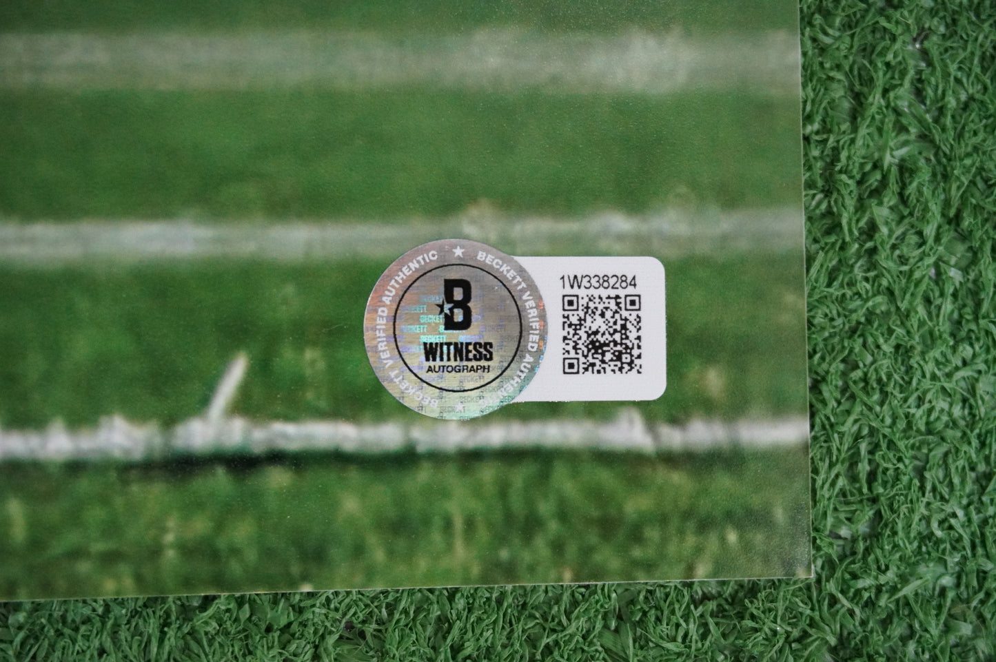 JONATHON BROOKS TEXAS LONGHORNS SIGNED 16x20 Touchdown PHOTO BAS COA