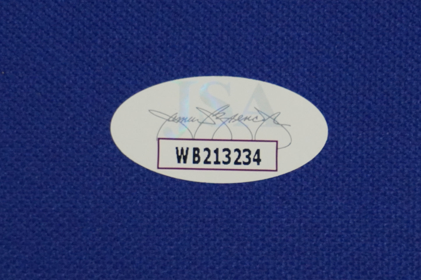 BOB LILLY SIGNED WHITE JERSEY Size XL Dallas Cowboys w/HOF 80 JSA COA