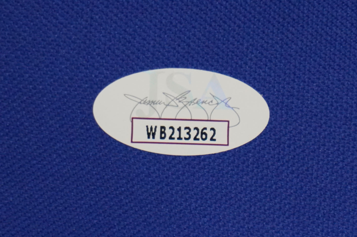 BOB LILLY SIGNED WHITE JERSEY Size 3XL Dallas Cowboys w/HOF 80 JSA COA