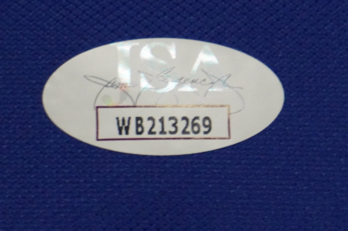 BOB LILLY SIGNED WHITE JERSEY Size 3XL Dallas Cowboys w/HOF 80 JSA COA