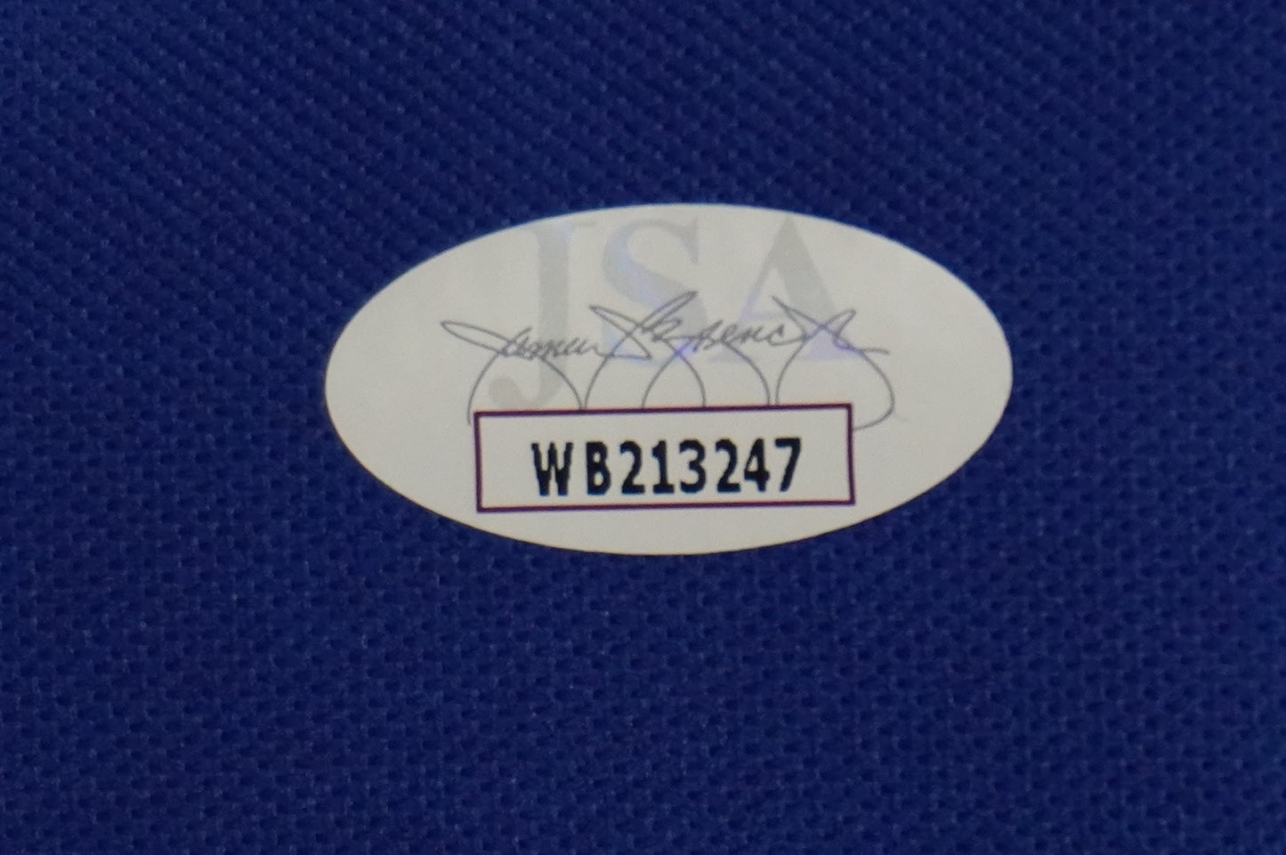 BOB LILLY SIGNED WHITE JERSEY Size M Dallas Cowboys w/HOF 80 JSA COA