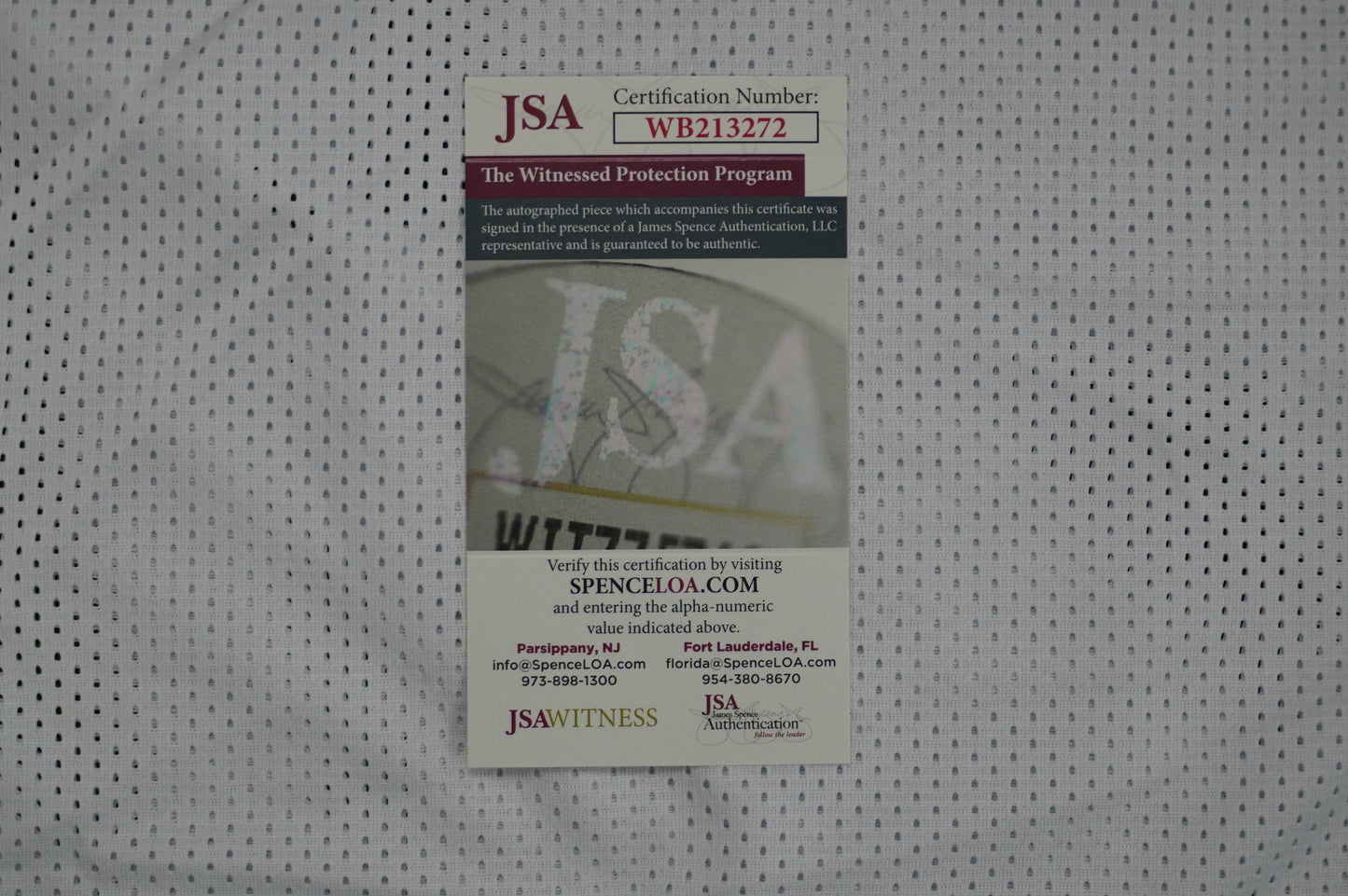 BOB LILLY SIGNED WHITE JERSEY Size 2XL Dallas Cowboys w/HOF 80 JSA COA