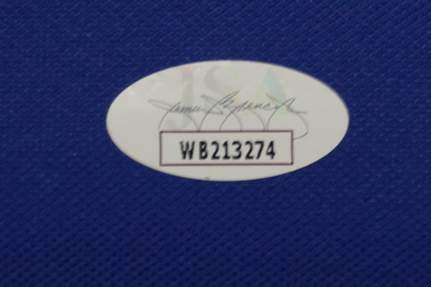 BOB LILLY SIGNED WHITE JERSEY Size 2XL Dallas Cowboys w/HOF 80 JSA COA