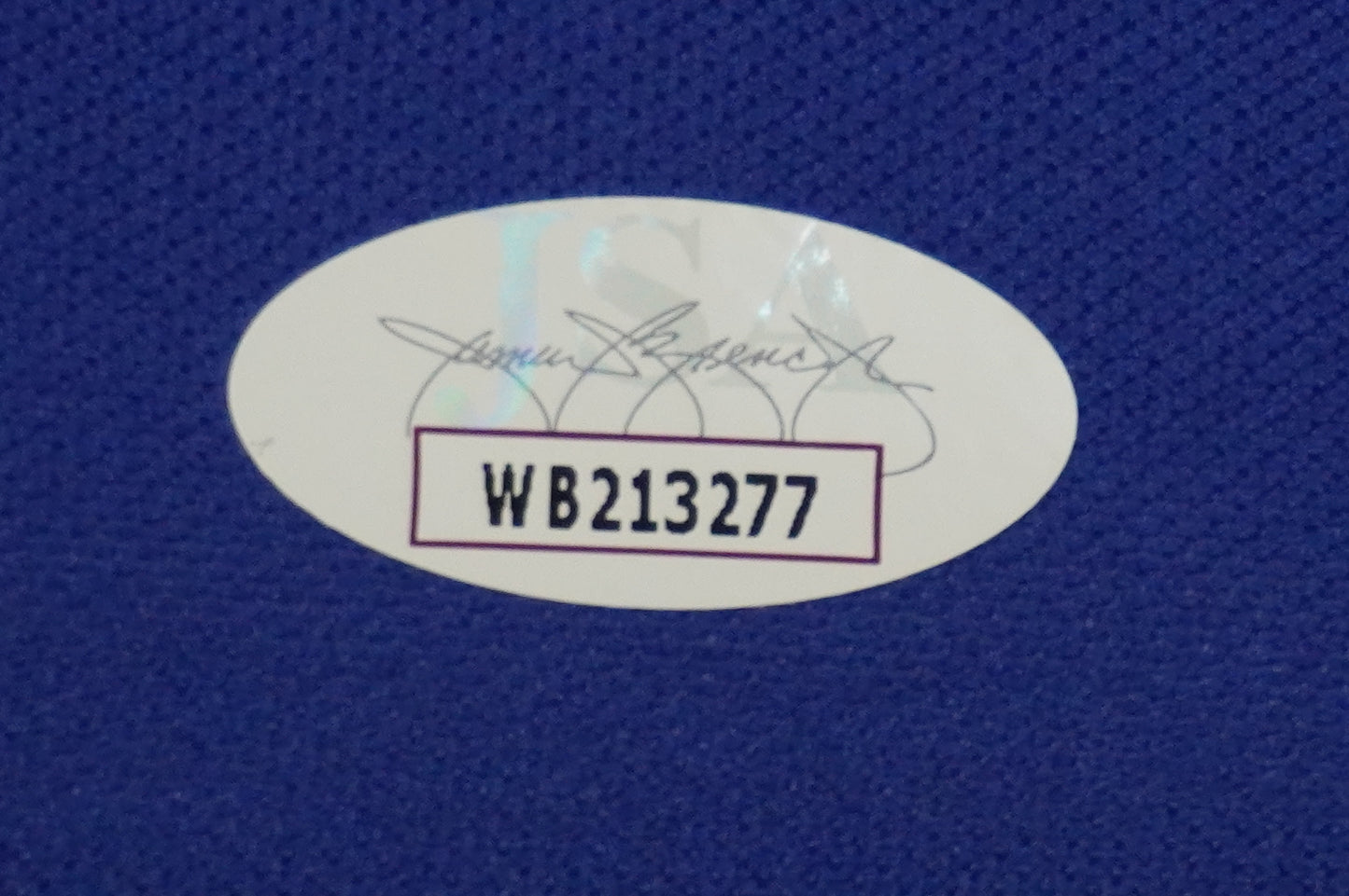BOB LILLY SIGNED WHITE JERSEY Size 2XL Dallas Cowboys w/HOF 80 JSA COA