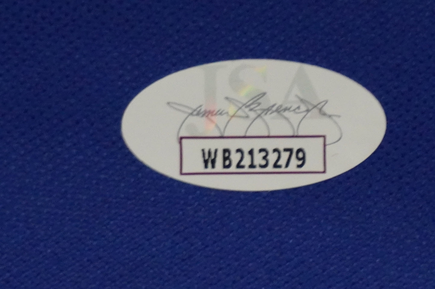 BOB LILLY SIGNED WHITE JERSEY Size 2XL Dallas Cowboys w/HOF 80 JSA COA