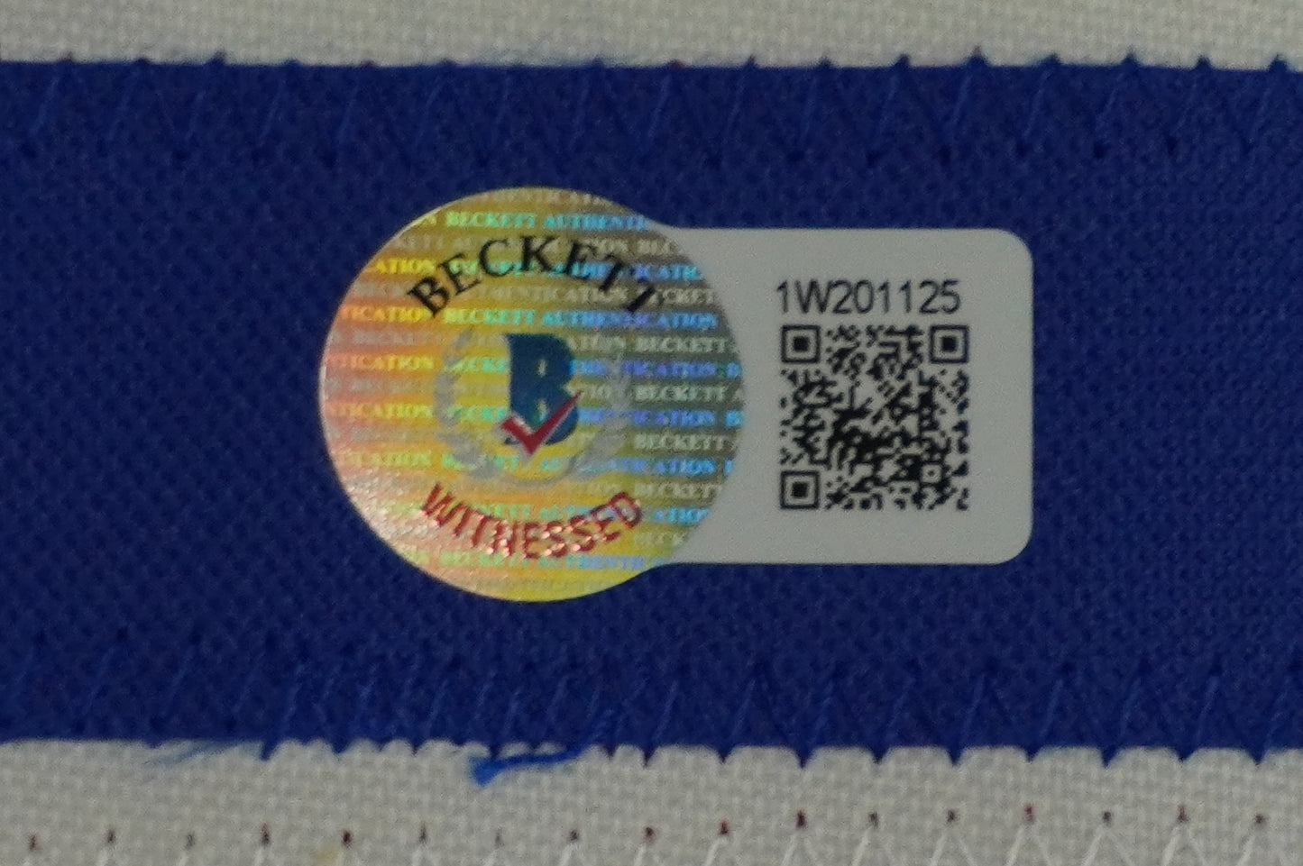 MARCUS SEMIEN TEXAS RANGERS SIGNED Sewn Jersey BAS